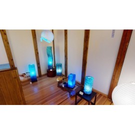【日本製和紙照明】和風照明1灯ペンダントライト　クラウド　SPN1-1134　揉み紙　電球別売