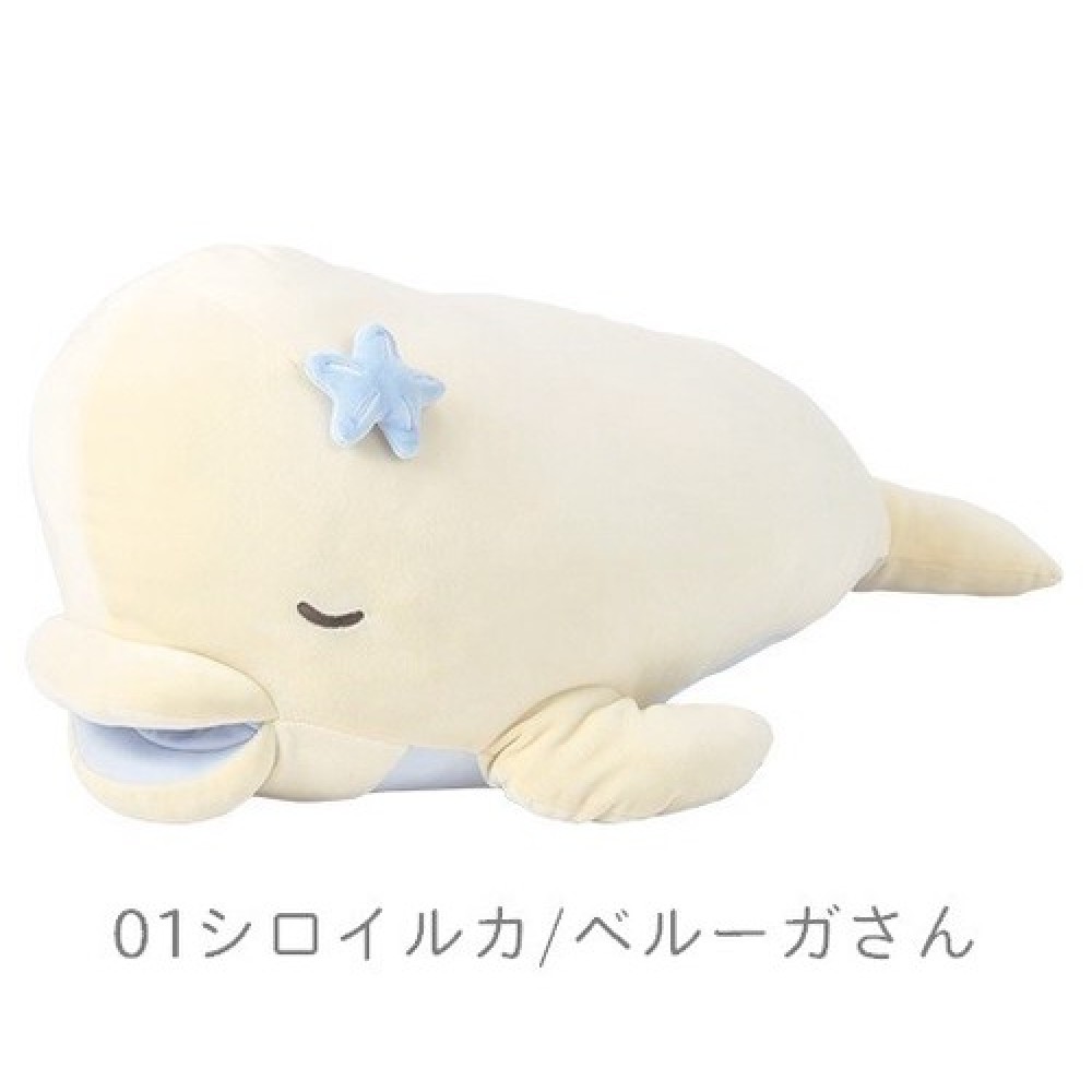 【プレミアムねむねむアニマルズ】】かむかむズ クール抱きまくらLサイズ　＊一部セール