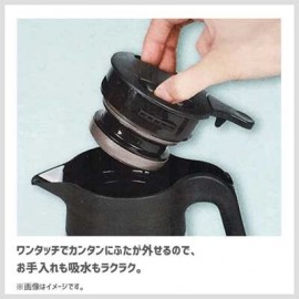テーブルポット 1.0L ステンレス製 パール金属 開閉楽々「新作」