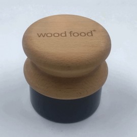 WOOD FOOD 家具用ワックス 丸型抗菌スポンジ アプリケーター