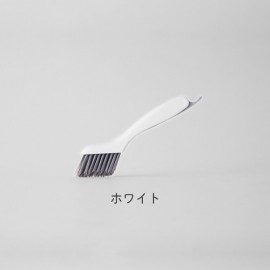 【集めた汚れをかき出すスクレーパーで最後まできれいに】みぞスッキリサッシブラシ