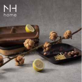 NH home 木目スクエアワンプレート (CC)