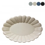 izawa 井澤 Poterie オーバルプレートL ベージュ