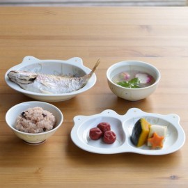 【重山陶器】【コパン】　仕切り皿＜波佐見焼＞