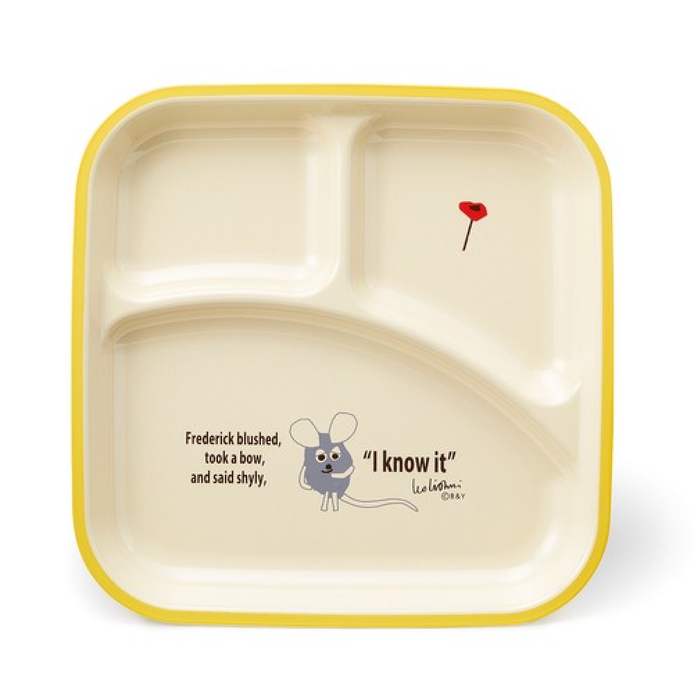 レオ・レオニ ランチプレート 【日本製】Leo Lionni/絵本/子供食器/仕切り皿/ピクニック