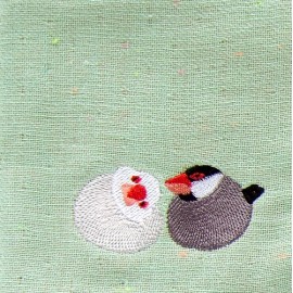 【キッズフェイスタオル／今治タオル】のんびりアニマルの刺繍がかわいい。LAZY ANIMALS