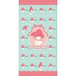 【特価品 キャラクター】大人気　マイメロ  昭和レトロ　タオル　サンリオ　バスタオル
