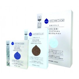＜日本製＞DR.C　ハイドロ銀チタン®タオル　ドット柄