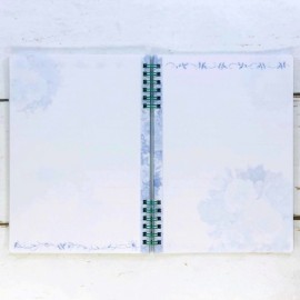 日本製　フラワーブーケ ダブルリングノート　ローズ　バラ