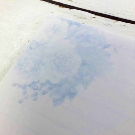 日本製　フラワーブーケ ダブルリングノート　ローズ　バラ