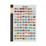 B5ノート　国旗