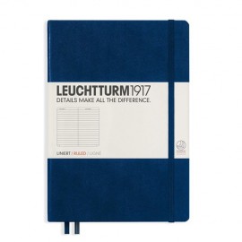 【ロイヒトトゥルム】LEUCHTTURM1917  A5ノート  Navy