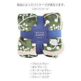 秋冬 ぽかぽかフランネルブランケットM ひざかけ ブランケット 北欧 冬小物