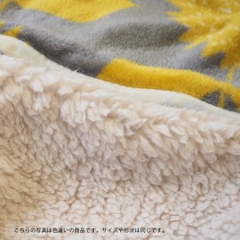 秋冬 ぽかぽかフランネルブランケットM ひざかけ ブランケット 北欧 冬小物