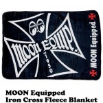 MOON Equipped  ムーン イクイップド アイアン クロス フリース ブランケット