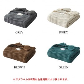 フリンジ付き ブランケット 防寒グッズ ひざ掛け マルチクロス スローケット マルチカバー