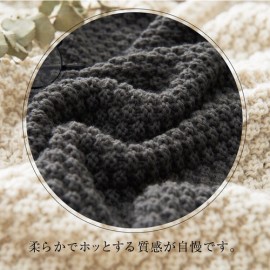 フリンジ付き ブランケット 防寒グッズ ひざ掛け マルチクロス スローケット マルチカバー