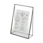 DULTON (ダルトン) テーブル ダブルガラスフレームスタンド A4 TABLE DOUBLE GLASS  FRAME [RN-0399-A4]