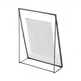 DULTON (ダルトン) テーブル ダブルガラスフレームスタンド A4 TABLE DOUBLE GLASS  FRAME [RN-0399-A4]
