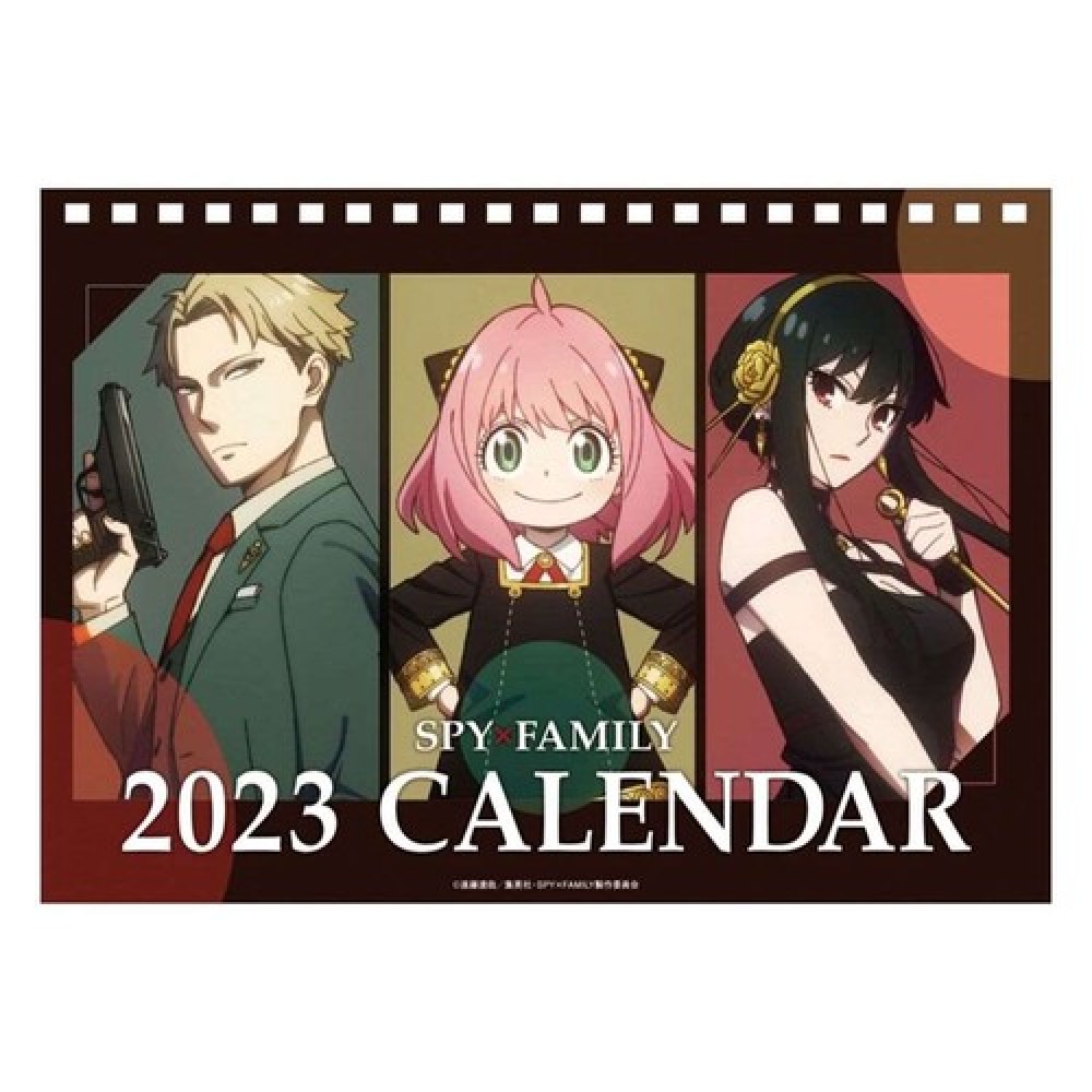 【取り寄せ品】スパイファミリー SPY FAMILY 卓上カレンダー