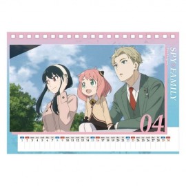 【取り寄せ品】スパイファミリー SPY FAMILY 卓上カレンダー