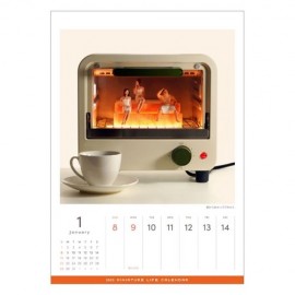 【取り寄せ品】MINIA TURE LIFE CALENDAR 壁掛けカレンダー