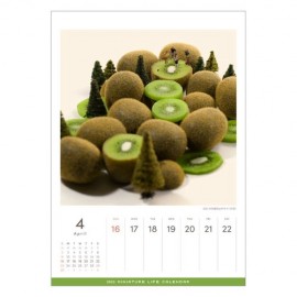 【取り寄せ品】MINIA TURE LIFE CALENDAR 壁掛けカレンダー
