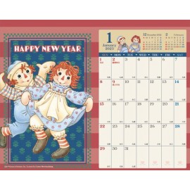 【別途送料】ラガディー　アン&アンディ—　2023卓上カレンダー