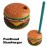 ハンバーガー ペン立て