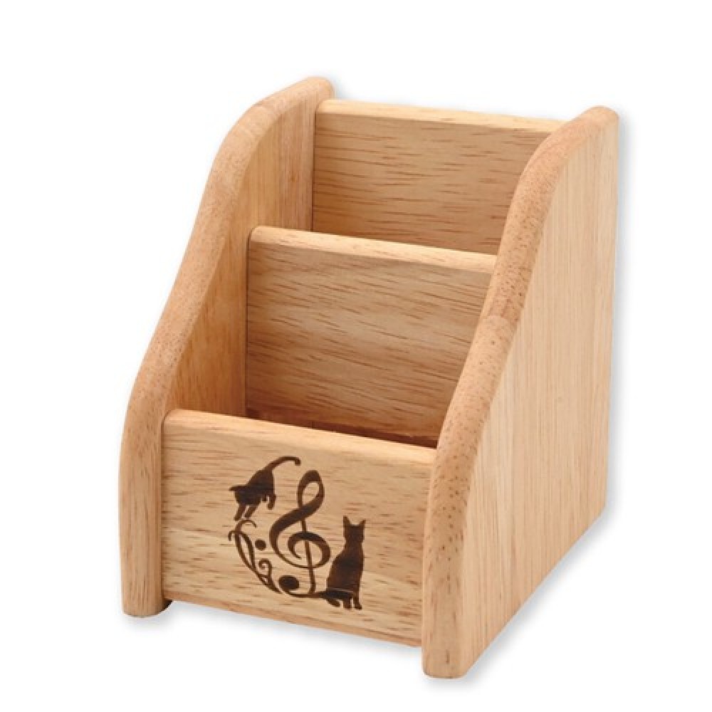 木製ペンスタンド_Wooden pen stand【ギフト】秋冬新作