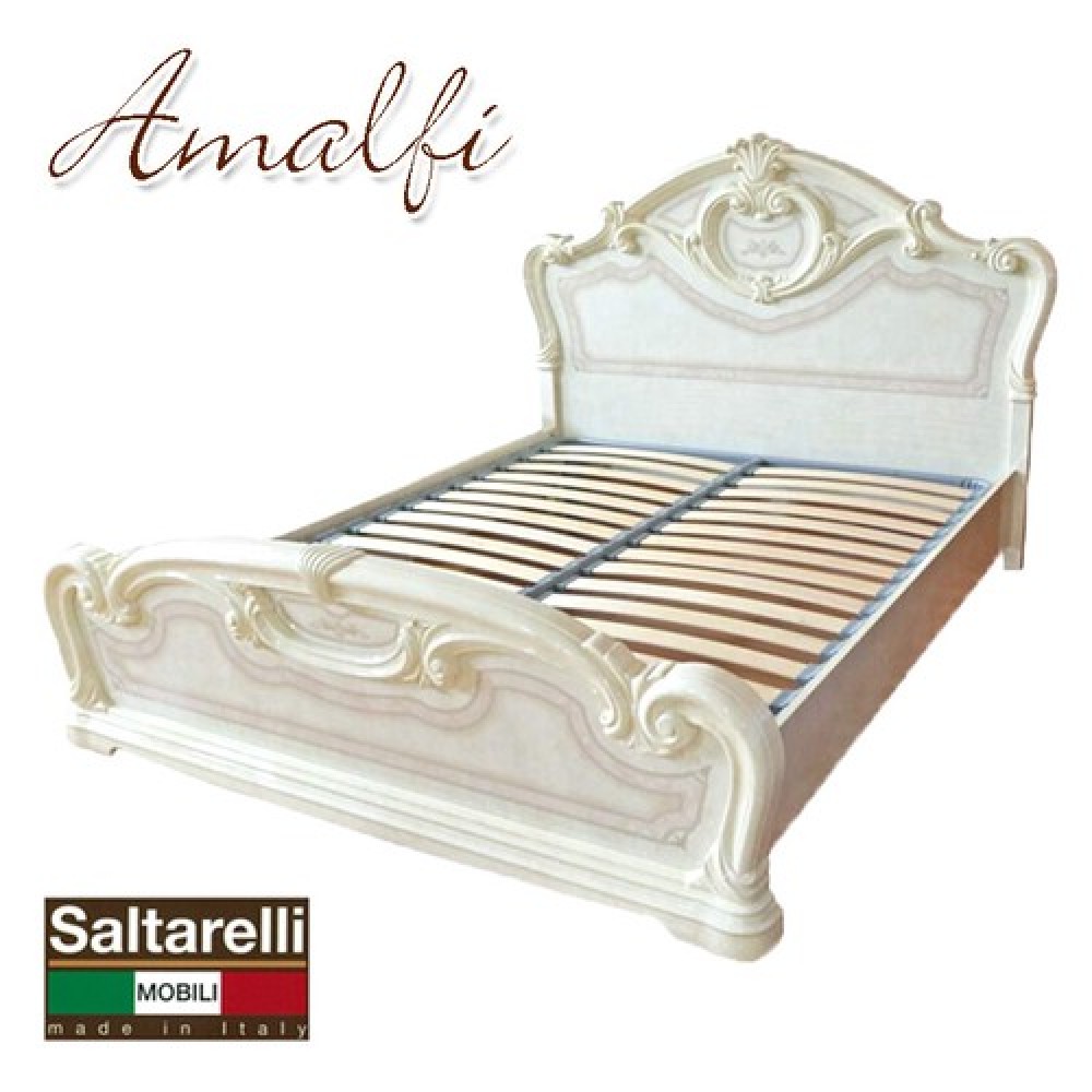 ★歳末特価★AMALFI クイーンベッド IVORY